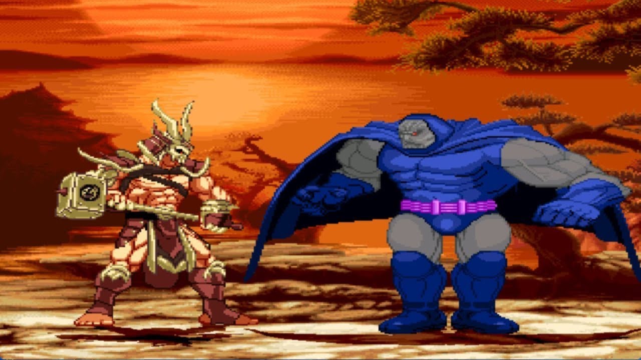 SHAO KAHN vs DARKSEID - Savage Villains Fight😈 Mortal Kombat vs DC Universe Mugen 2024