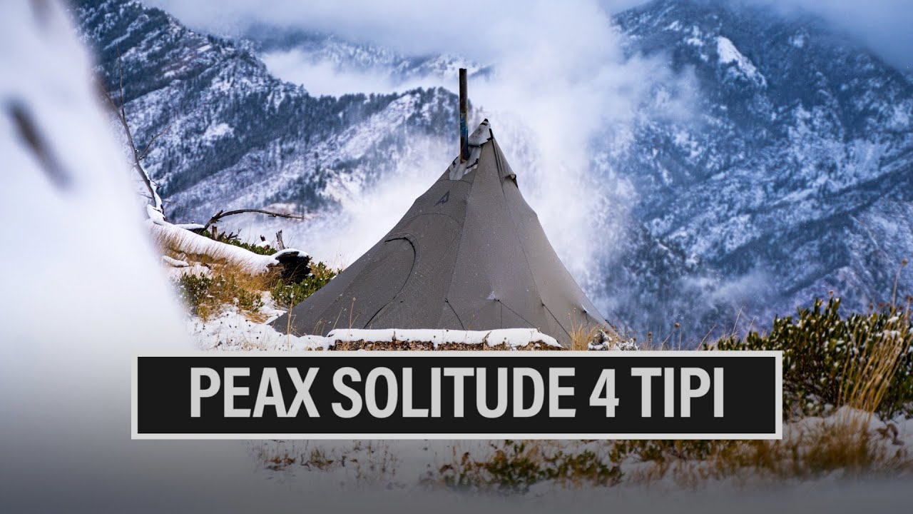 PEAX SOLITUDE 4 TIPI | FULL REVIEW | BEST TIPI SHELTER IN MY OPINION | 🎙️ GRITTY EP. 806