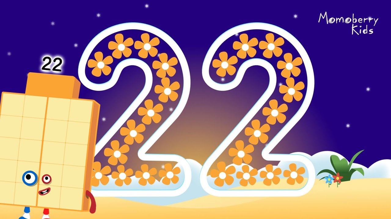 Numberblocks 22 Magic Run Adventure | Number Counting Go Explore