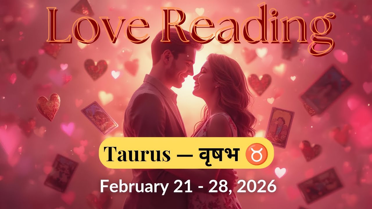 ♉TAURUS (वृष राशि)21-28 February ❤️LOVE READING 😍Confuse hain😍Hindi Tarot Reading