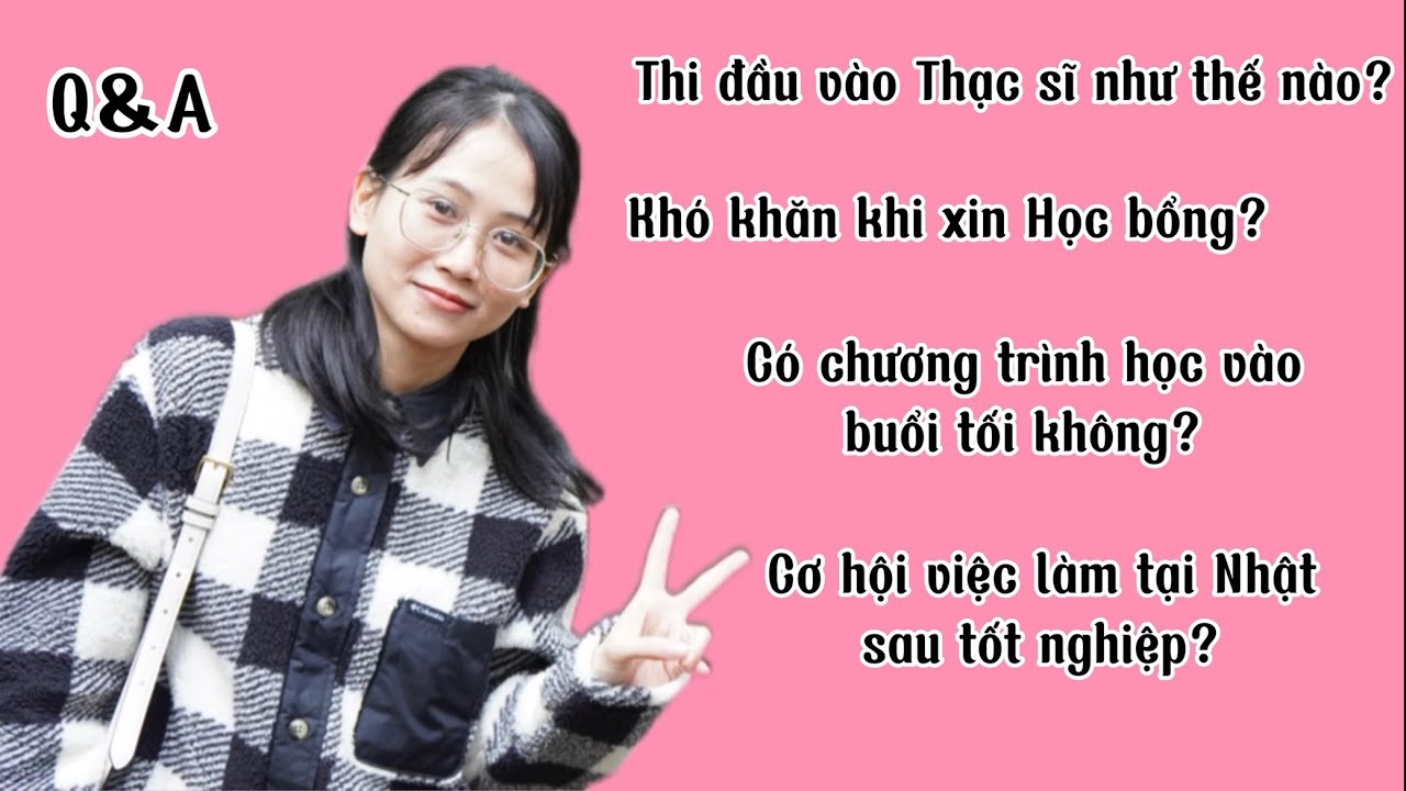 Học Cao học ở Nhật | Anwithani
