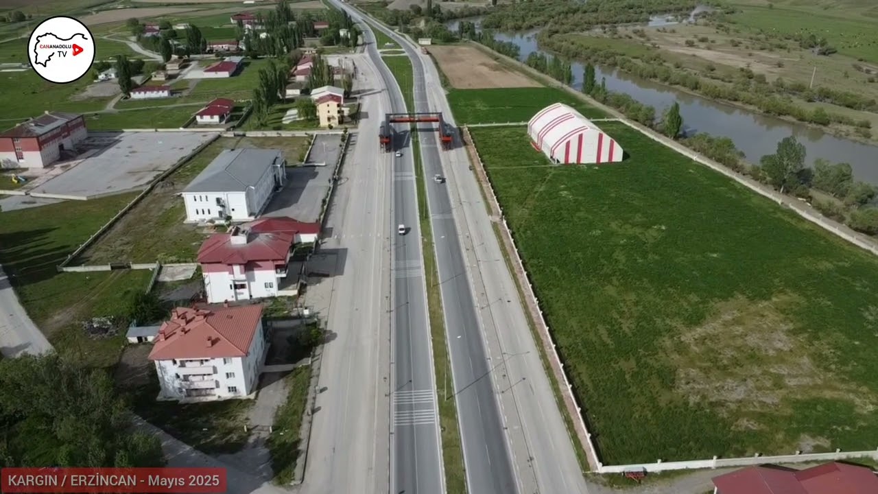 Erzincan Tercan Kargın Beldesi Mayıs 2025 Drone &Ccedil;ekimi
