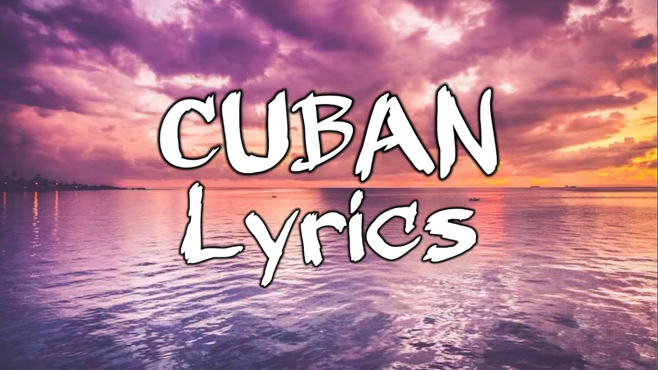 Lil Mosey - Cuban (Turn Up Tonight) (Lyric Video)