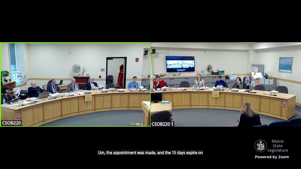 1-21-26 Committee On Health Coverage, Insurance and Financial Services