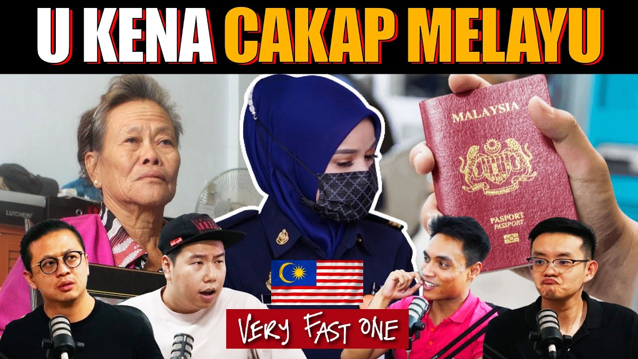 Old Malaysian Lady can't renew passport because she can't speak BM - VeryFastOne #027