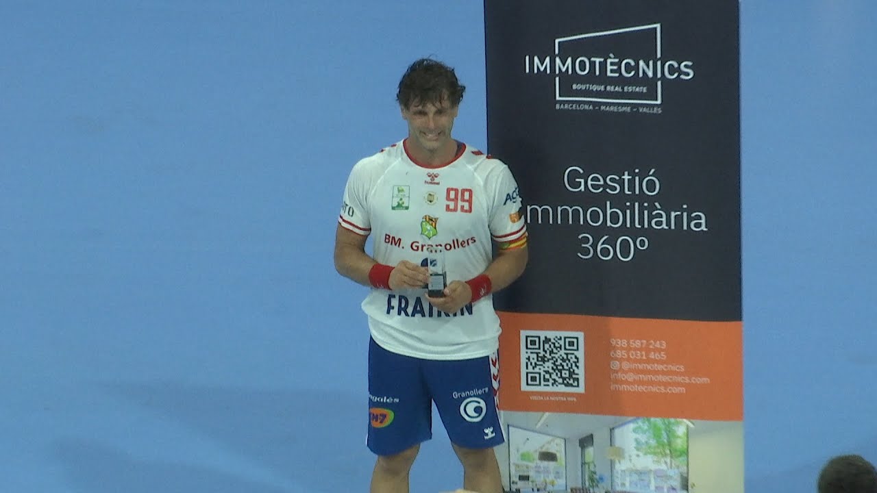 VOTV - Antonio García Robledo viu un emotiu comiat com a jugador del Fraikin BM Granollers