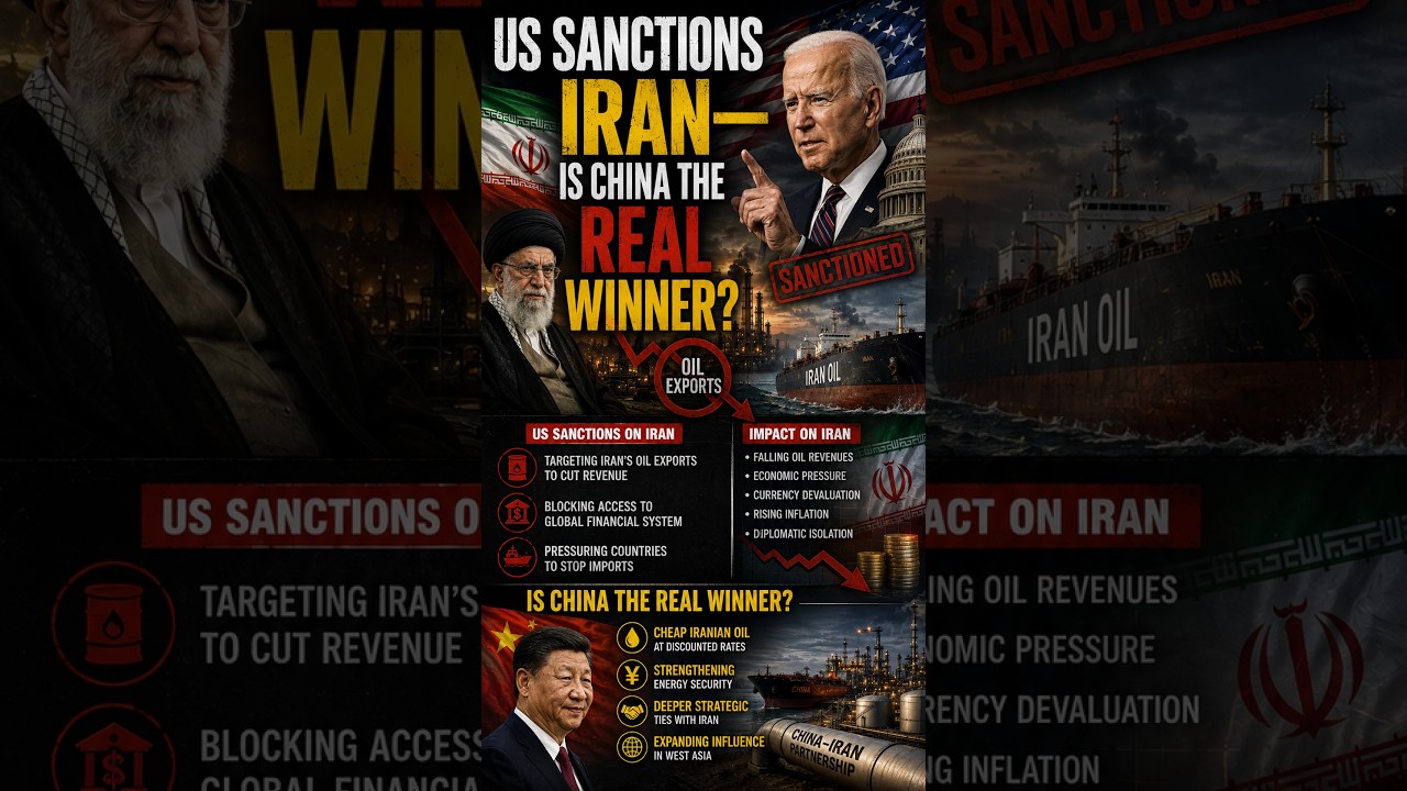 China Is the Biggest Winner of US Sanctions on Iran? | The Hidden Economic Advantage #China #iranwar