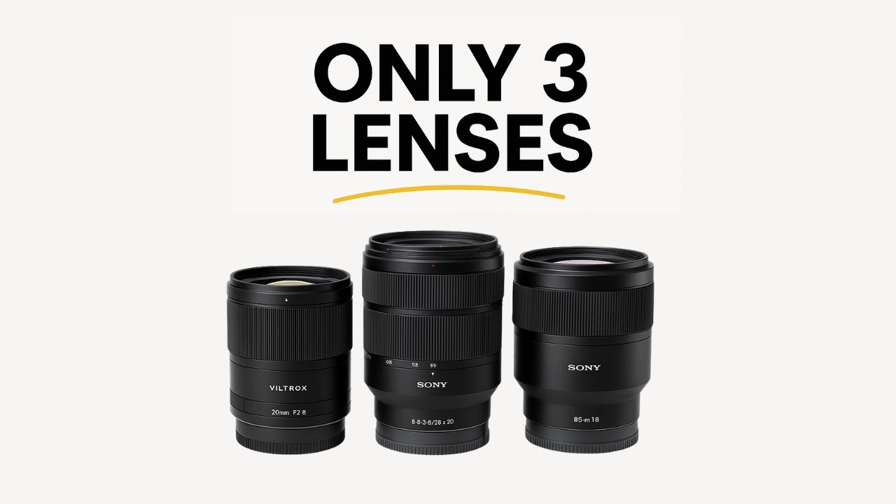 The ONLY 3 Lenses You&rsquo;ll Ever Need for Content Creation