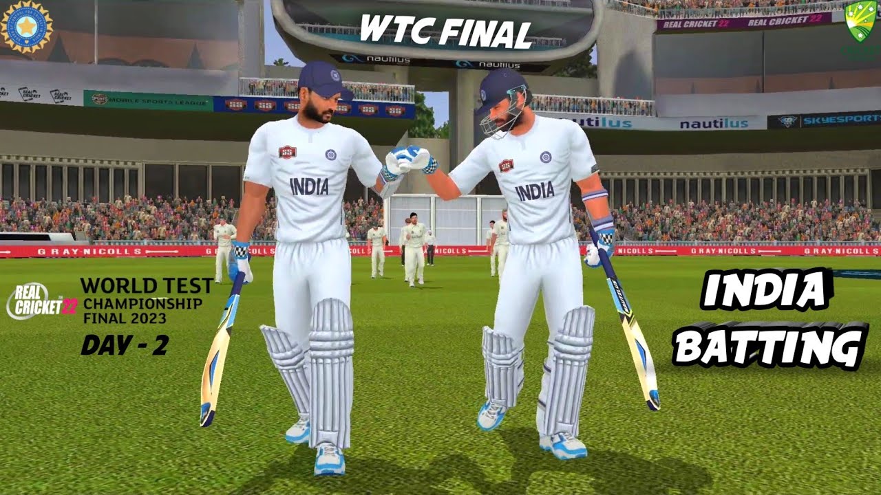 WTC FINAL 2023 DAY 2 🤍🏆 INDIA BATTING 💥