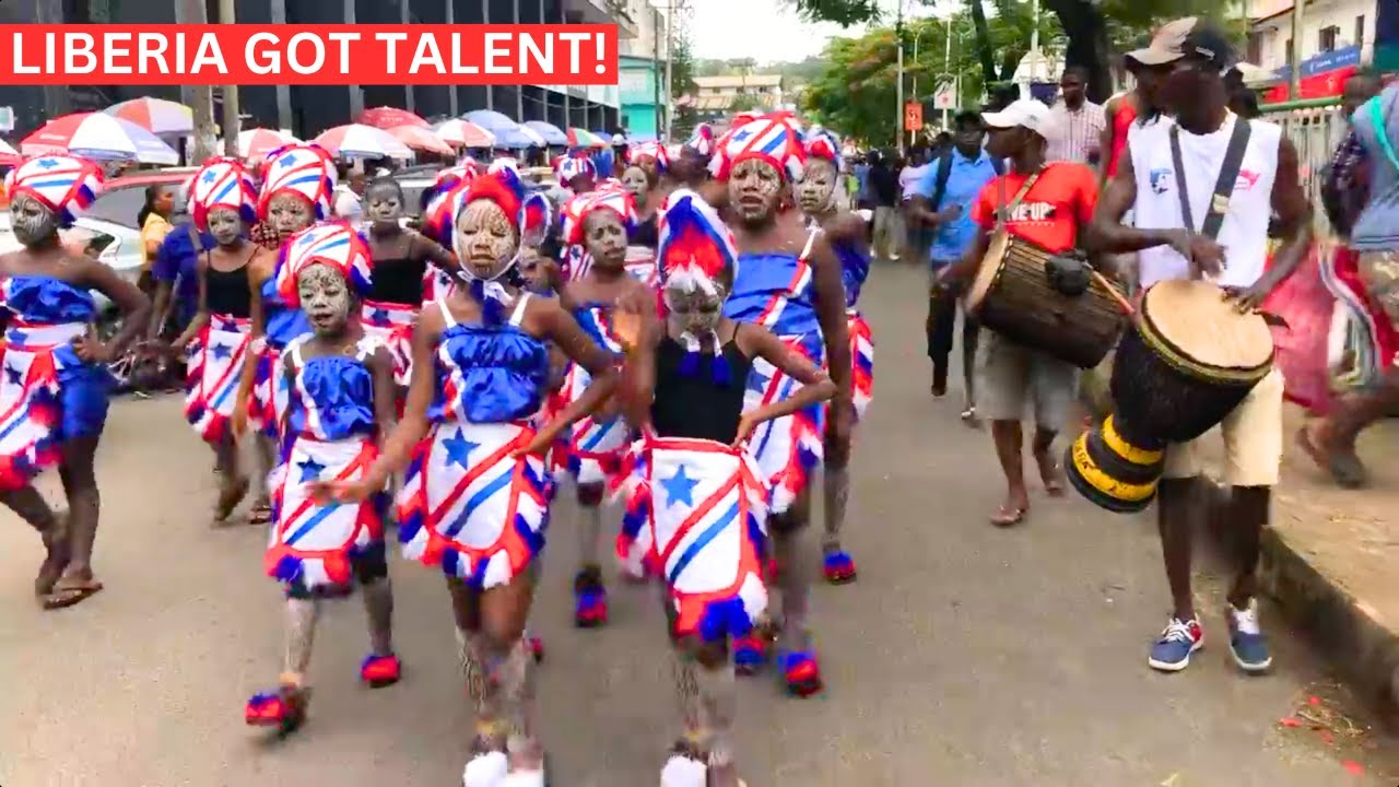 LIBERIA'S GOT TALENT - Young Liberians Showcasing Their Dance Talents in Monrovia, Liberia