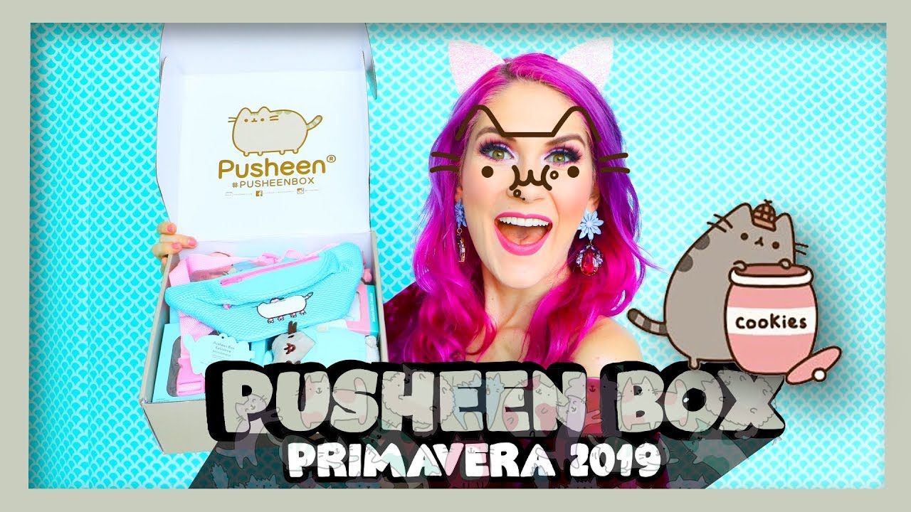 Unboxing Pusheen Box Primavera 2019