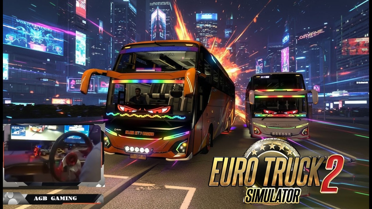 Best Bus Mod in Euro Truck Simulator 2 | Realistic Driving Gameplay