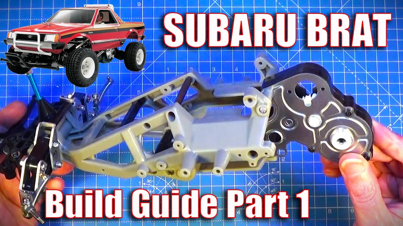Руководство по сборке Tamiya Subaru Brat, часть 1 — шасси ORV