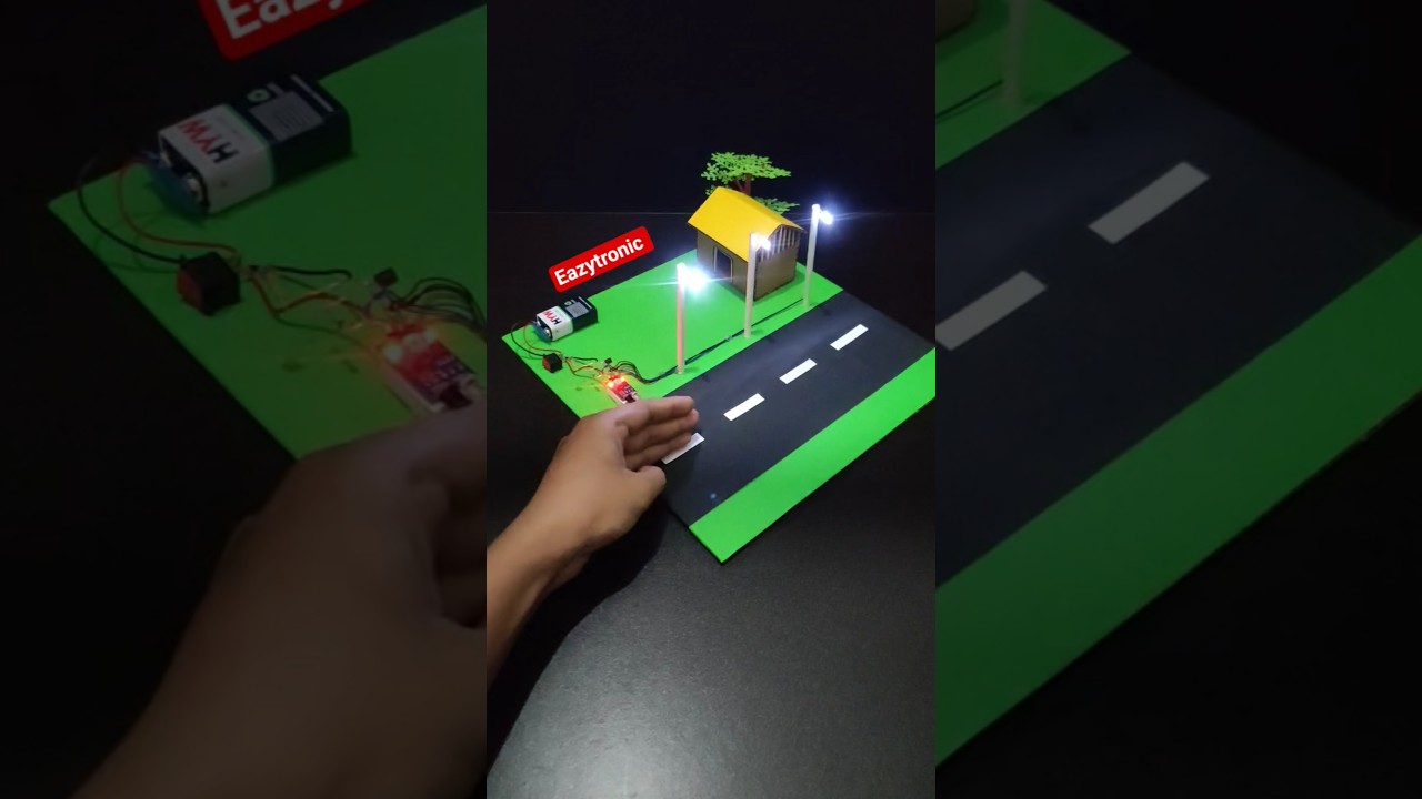 Automatic Street Light Project Without Arduino #automaticdoor #automariclight #arduinoprojects  #diy