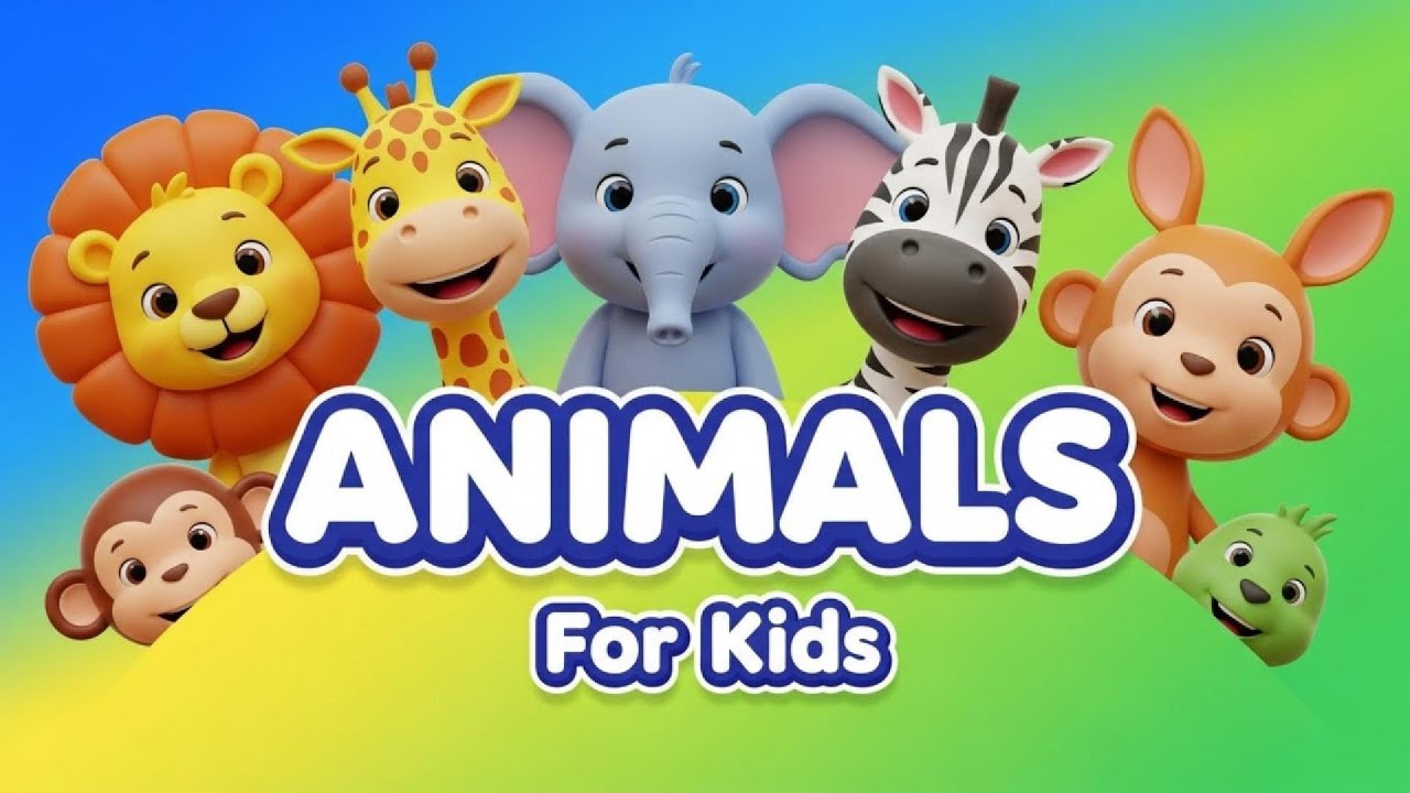 A to Z Animals for Kids 🐾 | Learn Animal Names | Preschool Learning | Tiny Smart World