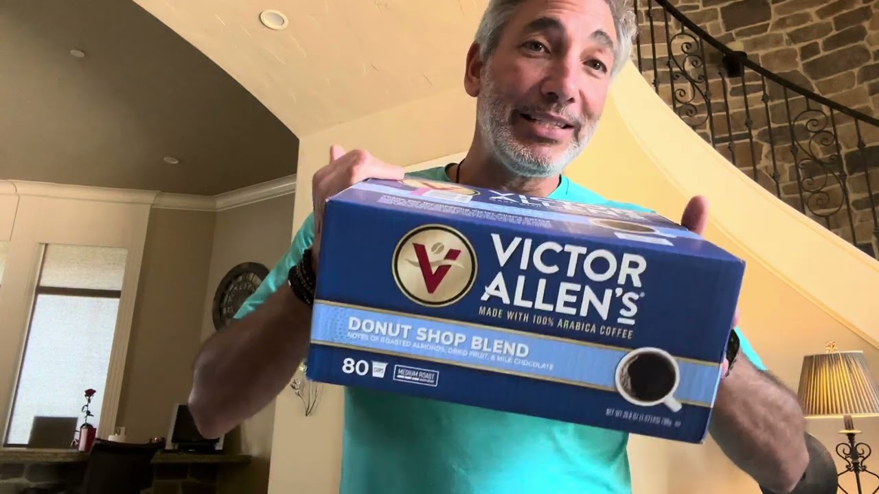Victor Allens Donut Shop Medium Blend Coffee Review & Unboxing