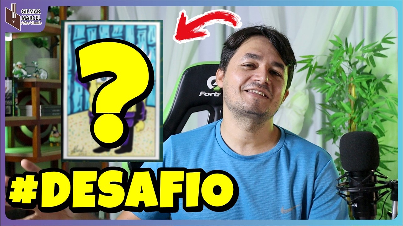 NOVO DESAFIO DE DESENHO 2026 - GILMAR MARCEL ARTES VISUAIS