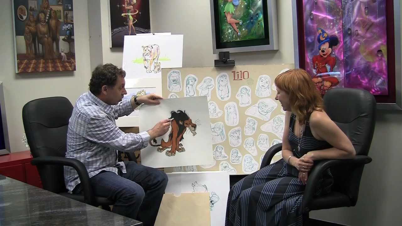 Animator Andreas Deja: Disney artist on creating Scar for The Lion King(2 of 5)