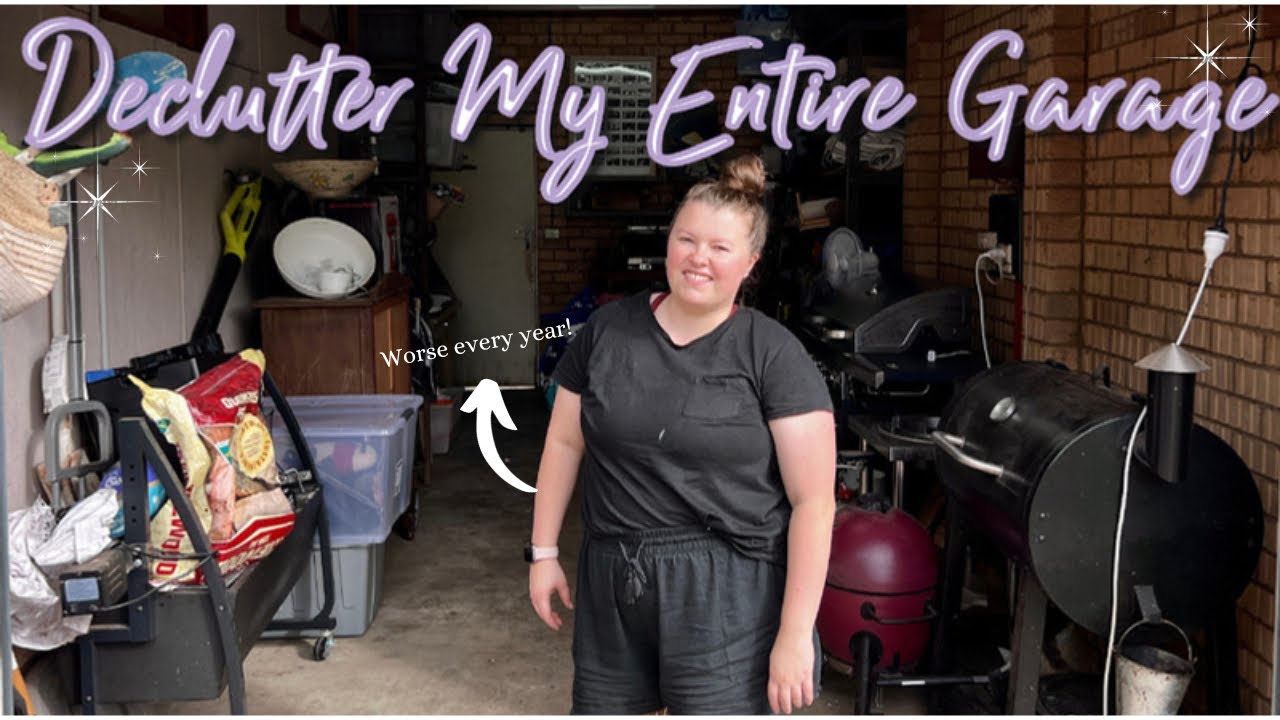 Declutter & Tidy My Garage! Time To Get Rid Of So Much..