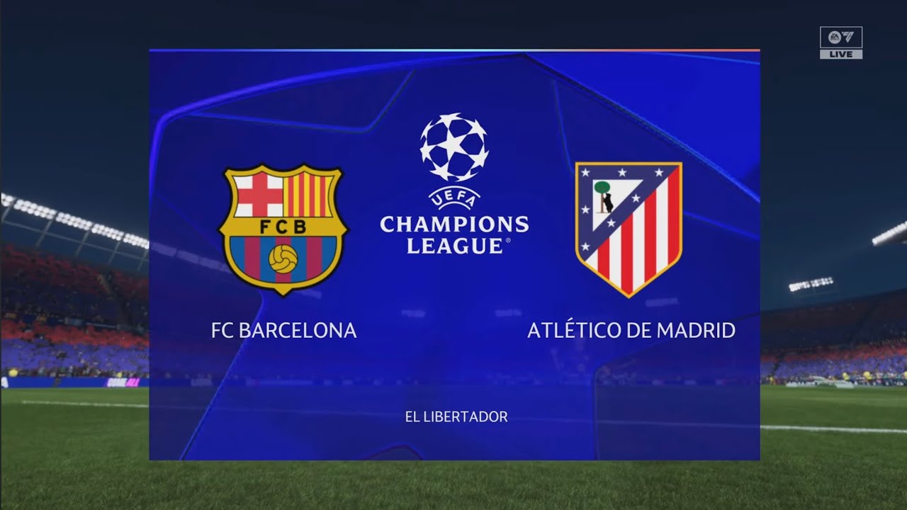 FC 26 | FC Barcelona vs Atletico Madrid UCL 2025/26 Quarter Final - Full Gameplay PS5™ Pro [4K HDR]