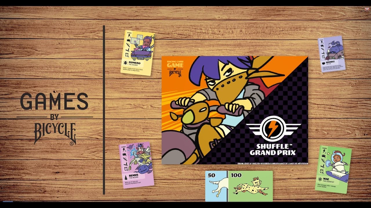 Shuffle Grand Prix - How to Play - Instructions - Bicycle