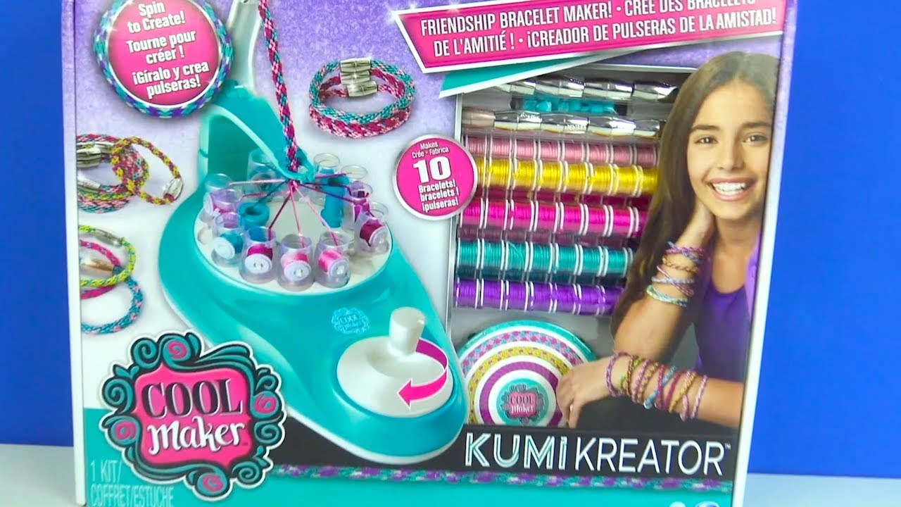 Kumi Kreator Studio Set Armbänder kinderleicht herstellen 3D Armbänder BFF Armbänder flechten