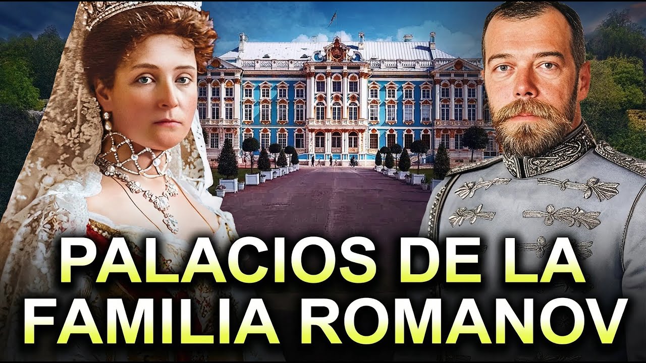 Dentro de los PALACIOS más OPULENTOS de la FAMILIA ROMANOV