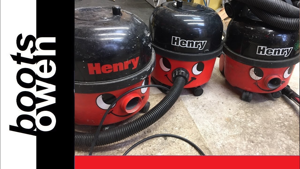 Cleaning a filthy Henry that was used without a filter | Numatic Henry Repair