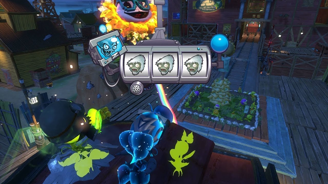 PLANTS VS ZOMBIES GARDEN WARFARE GARDEN OPS PLASMA PEA IN ACTION