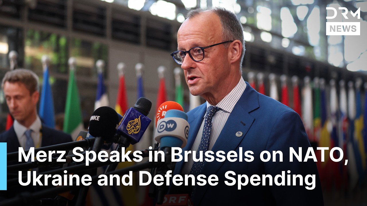 Merz Outlines EU Future Plans in Brussels &ndash; Ukraine Talks, NATO Security & Economic Reform | AC1N
