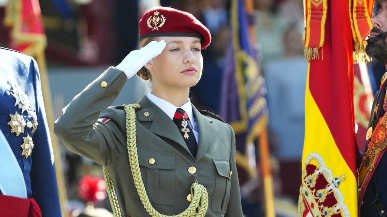 Princess Leonor attended National Day Parade