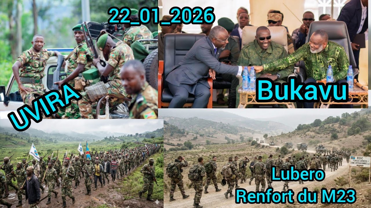 22_01 HABARI ZA KWELI MCHANA WA LEO KUTOKA UVIRA_BUKAVU_LUBERO_WALIKALE FAHAMU YANAYOJIRI HUKO LEO  