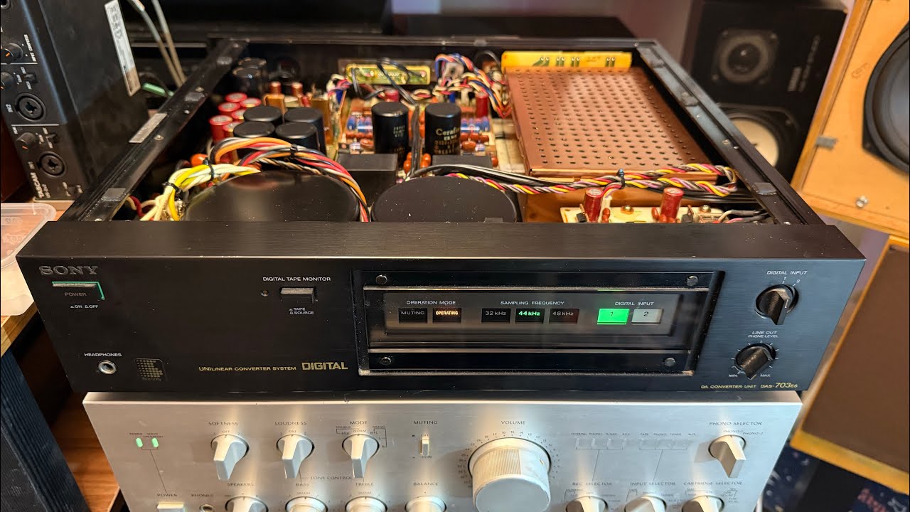 Sony DAS-703 (202093) профилактика