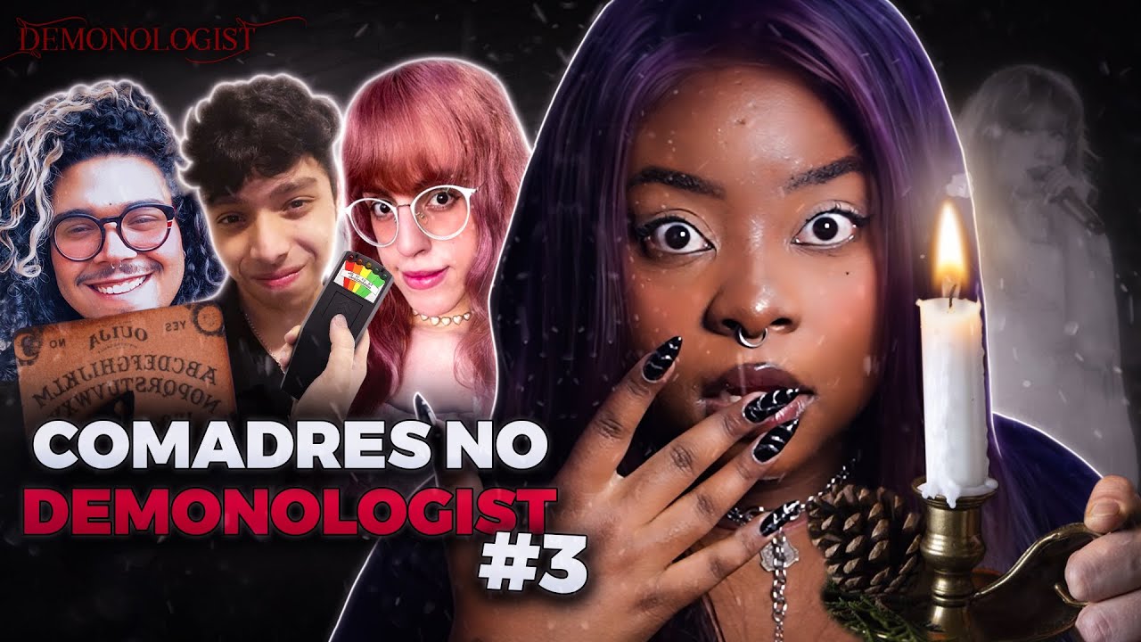 Jinkiwinkki jogando DEMONOLOGIST com Clarity Snicket, Little Shimas & Lyslysz - #3