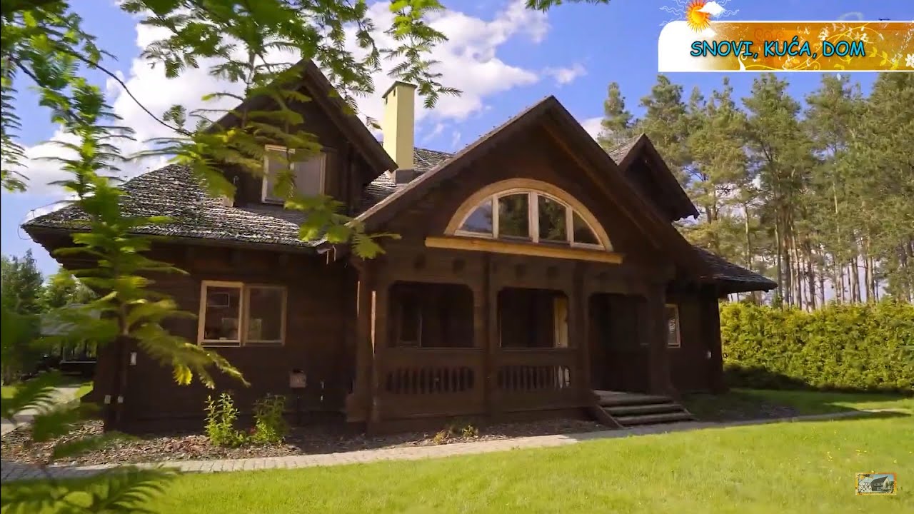 DOM IZ SNOVA: LIJEPO IZGRAĐENA I UREĐENA BRVNARA
