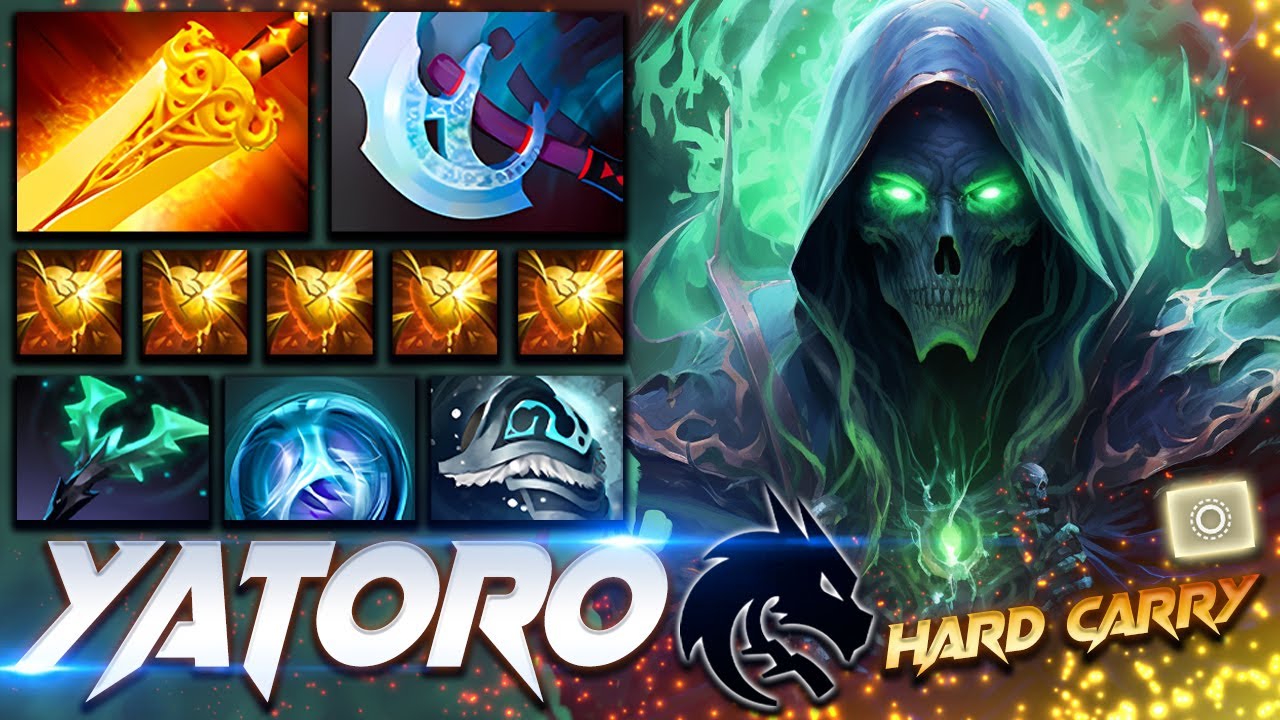 YATORO NECROPHOS - HARD CARRY - Dota 2 Pro Gameplay [Watch & Learn]