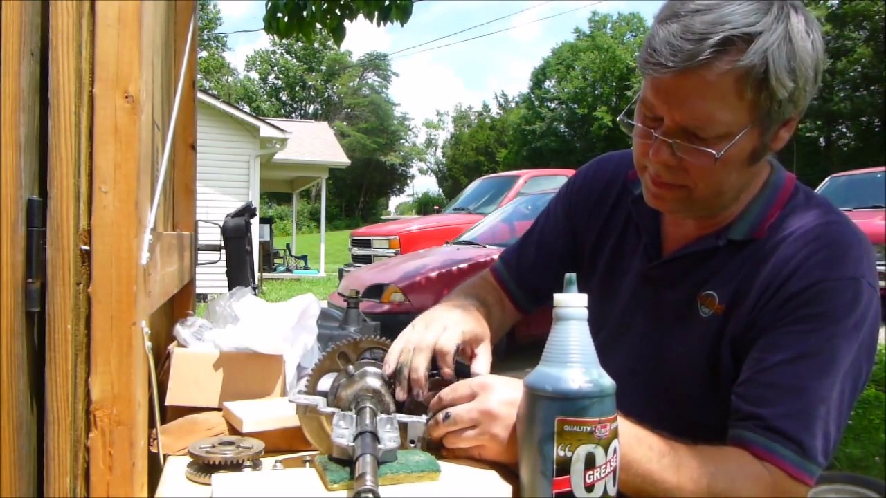 Troy bilt transaxle rebuild. Part 2 of 2 installing the drive.