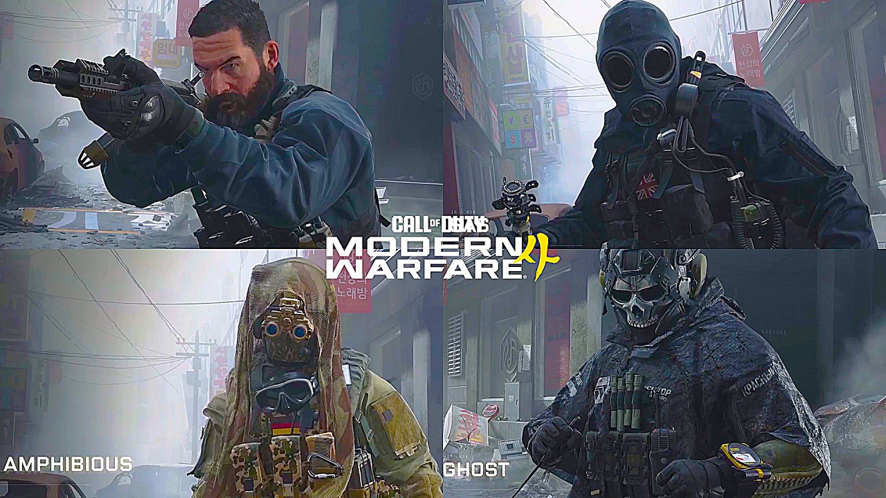 Call of Duty: Modern Warfare 4 &mdash; ВСЕ анимации выбора и фразы оперативников