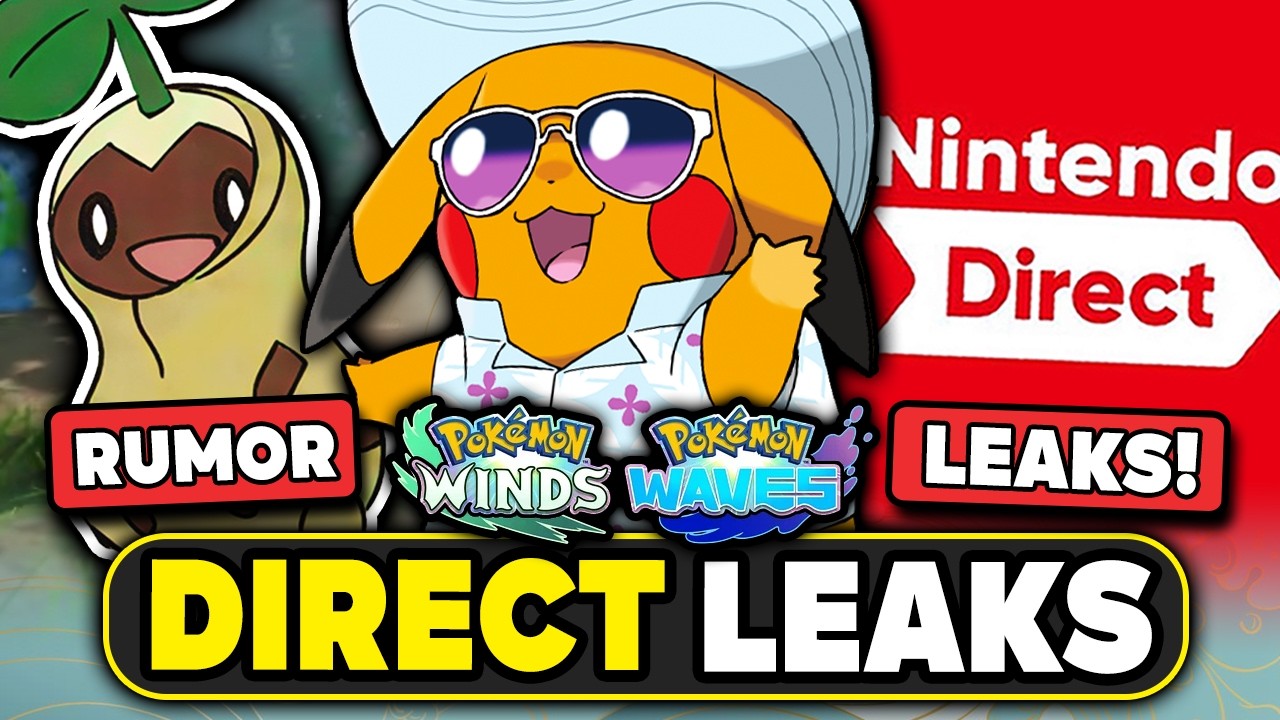 Новости о покемонах! Подтверждено Nintendo Direct и новые утечки! Слухи о новых семенных покемона...