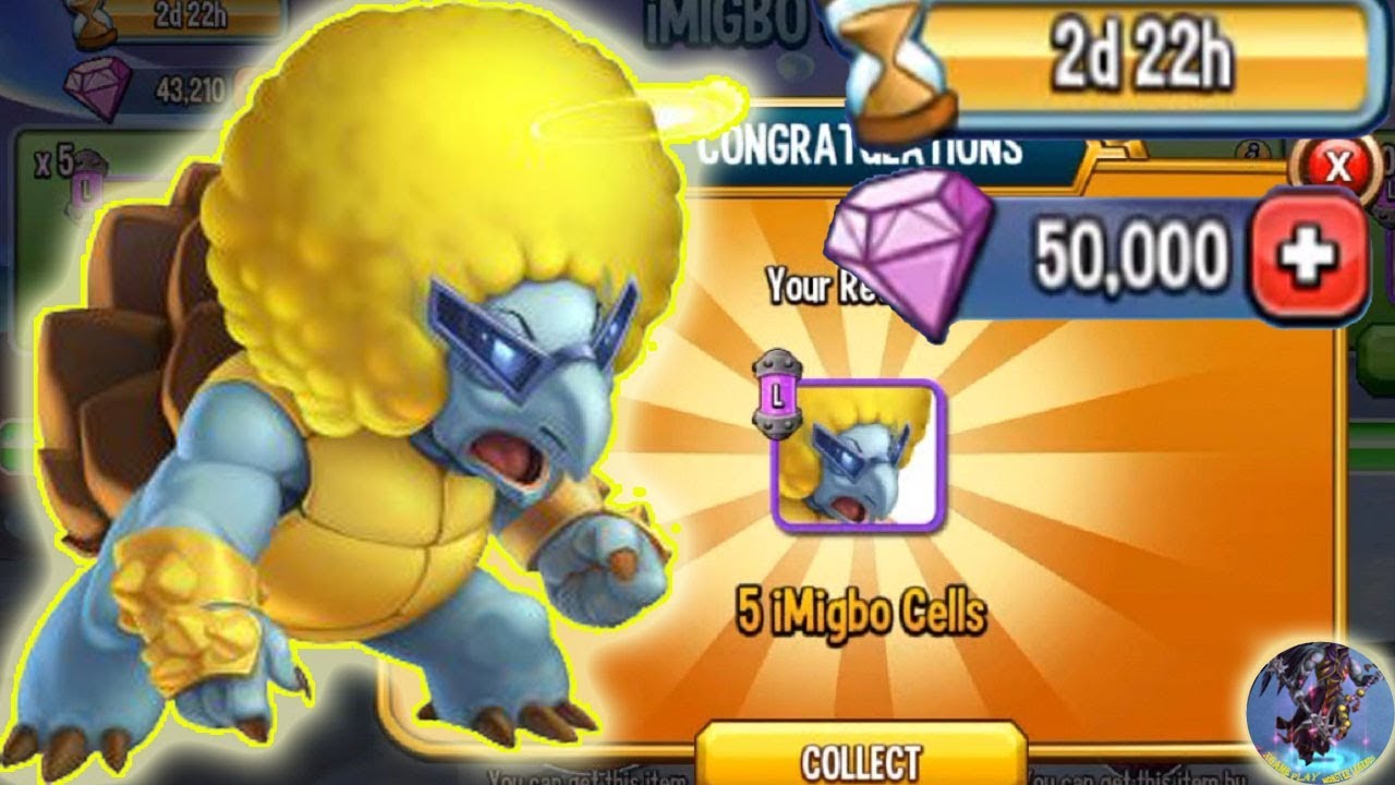 Monster Legends imigbo challenge completed 120 cells and combat review