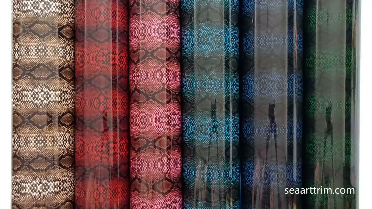 S1898-103 Snake Skin Pattern Iron On Vinyl for T-shirt