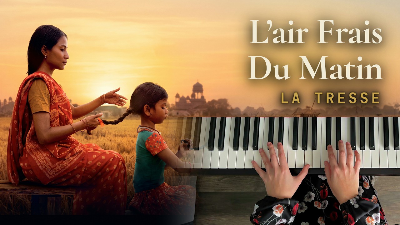 L’air Frais Du Matin from 'La Tresse'  | Piano cover + Sheet music