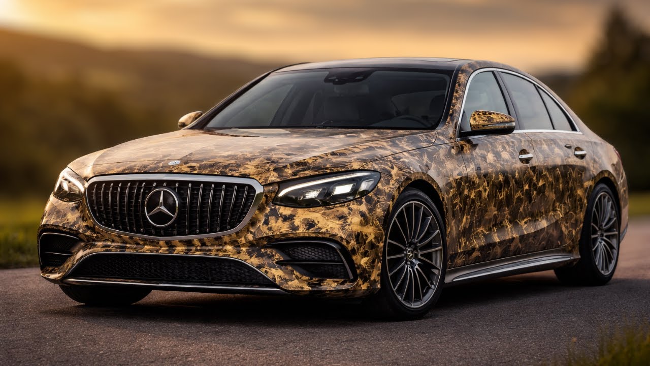 2027 Mercedes S-Class Prototype | First Ride #automobile #viral