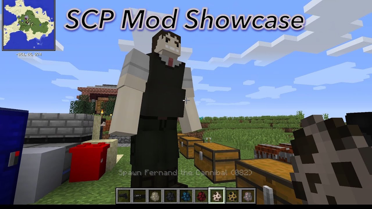 SCP Lockdown Minecraft 1.12.2 Mod Showcase
