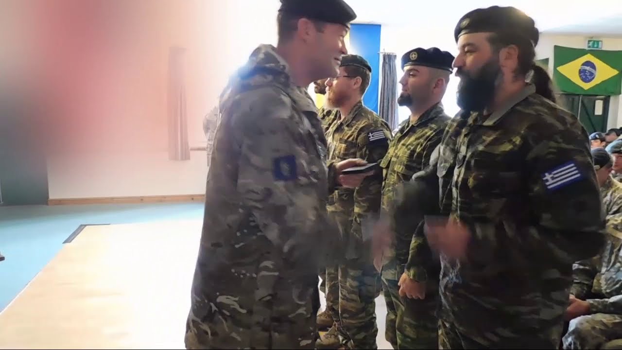 Τελετή Απονομής της Ελληνικής Συμμετοχής στο Cambrian Patrol 2018