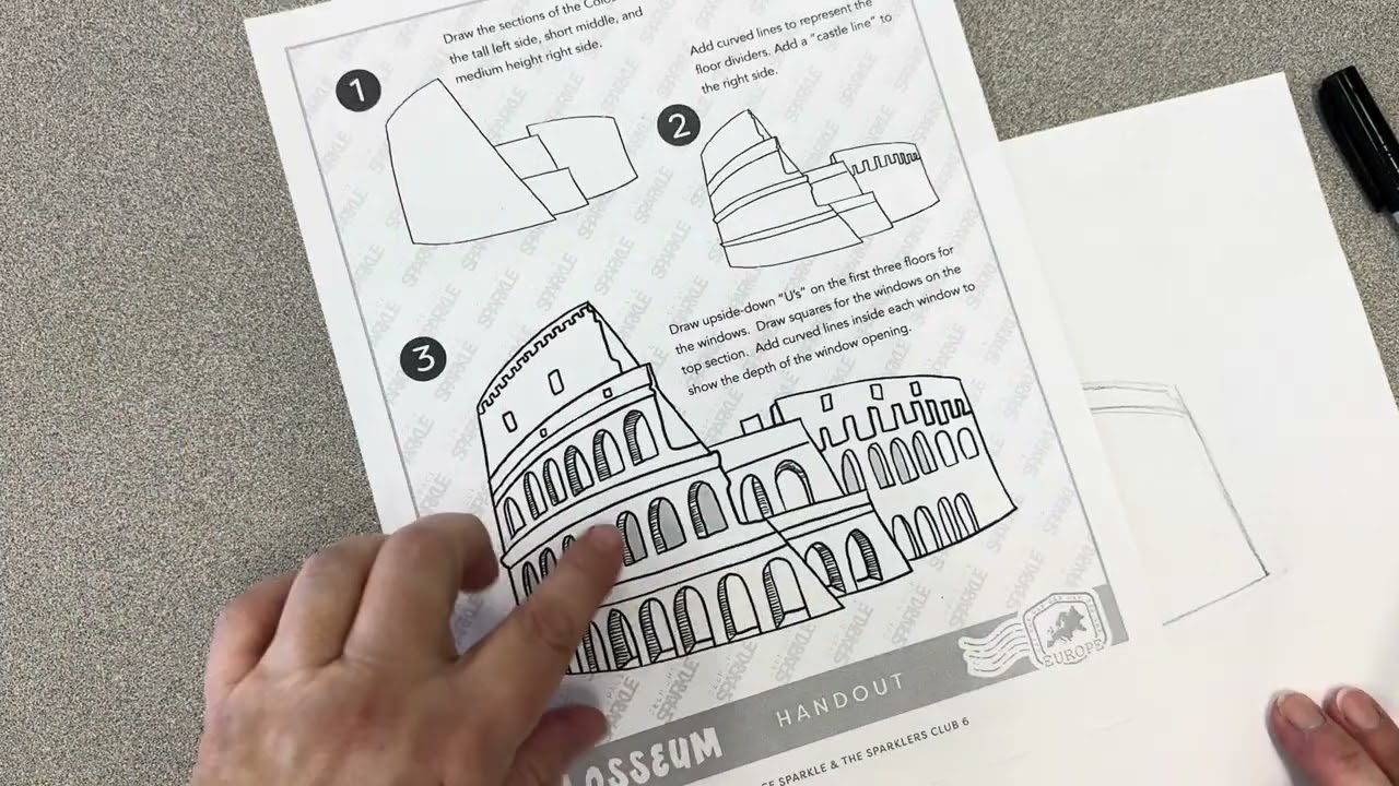 Colosseum Drawing 
