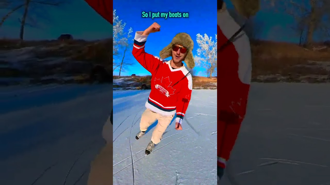 Party in Canada on the Outdoor Rink!