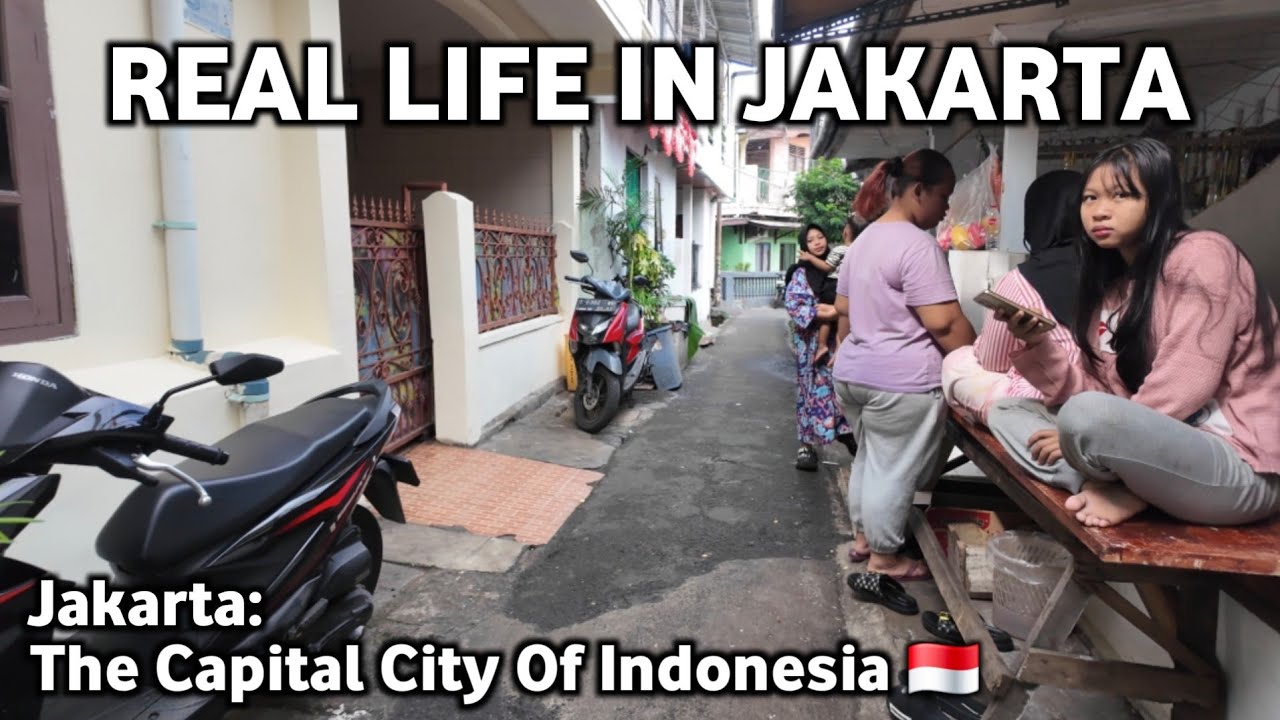REAL LIFE IN JAKARTA‼️NARROW ALLEY OF TRADITIONAL MARKET, MATRAMAN, EAST JAKARTA