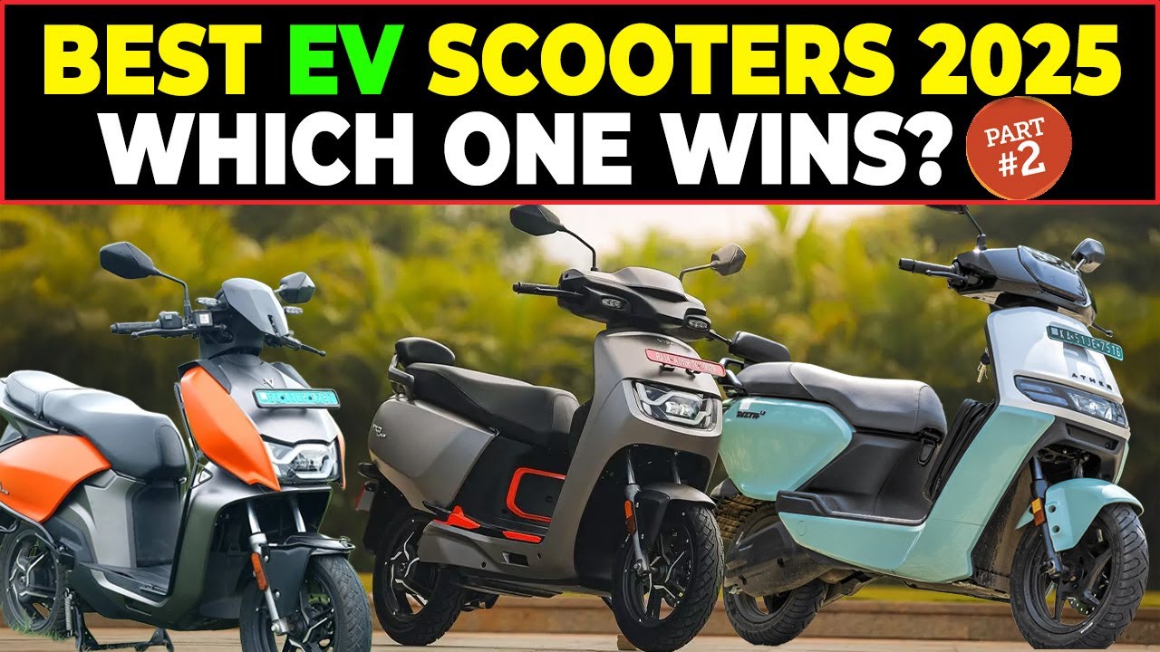 Top EV Scooters in India 2025 (Part 2) | Vida V2, Ather, Ola S1 X, Hero VX2 & More!