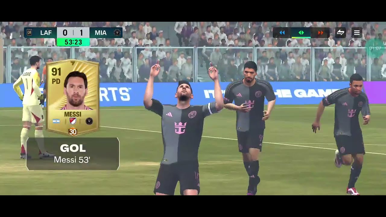 RESUMO DO JOGO ENTRE LOS ANGELES X INTER DE MIAMI | FC MOBILE 2026